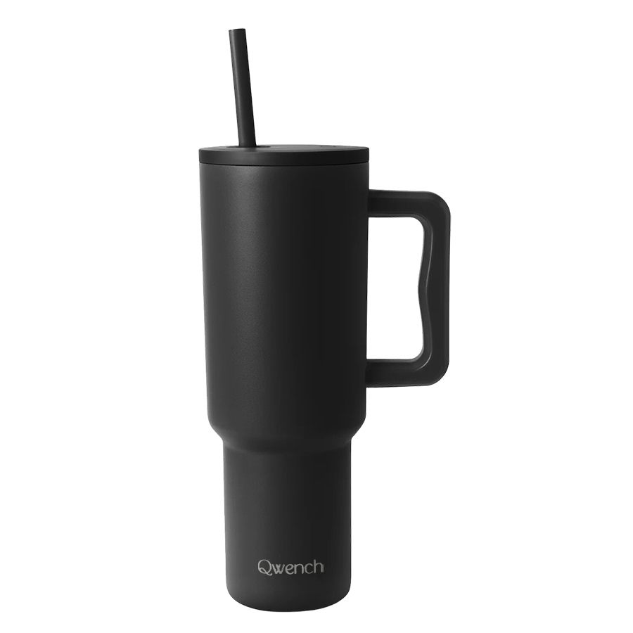 Qwest Premium Insulated Tumbler with straw- 40oz/1.1l