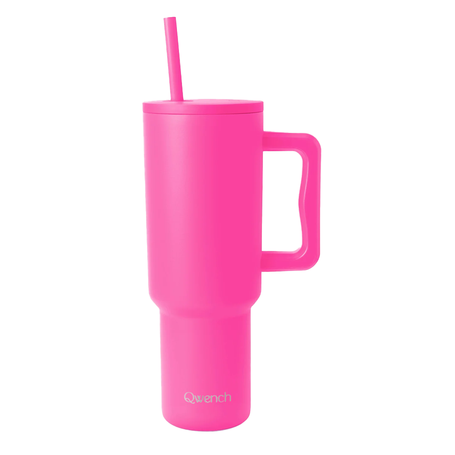 Insulated Tumblers with Straws